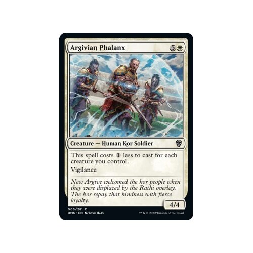 Argivian Phalanx FOIL - DMU