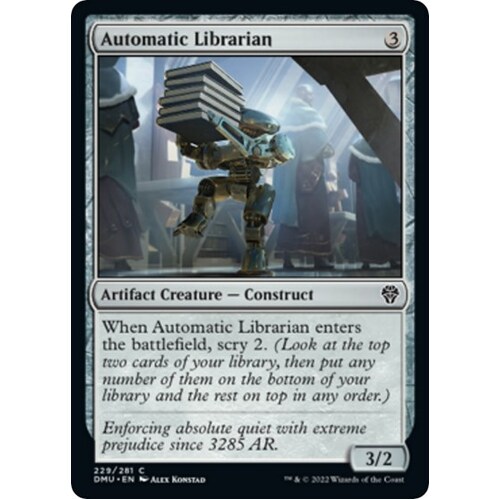 Automatic Librarian FOIL - DMU