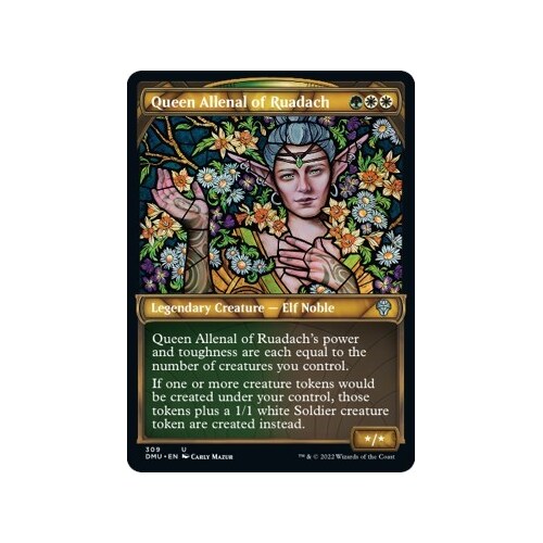 Queen Allenal of Ruadach (Showcase) FOIL - DMU