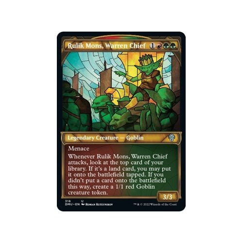 Rulik Mons, Warren Chief (Showcase) FOIL - DMU