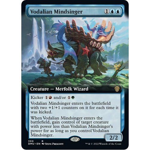 Vodalian Mindsinger (Extended Art) FOIL - DMU