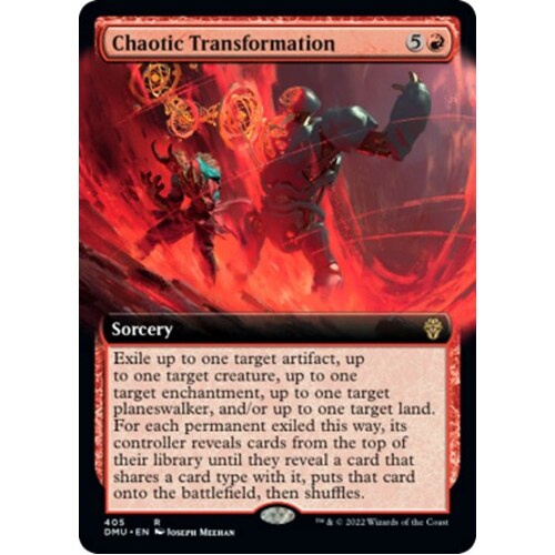 Chaotic Transformation (Extended Art) FOIL - DMU