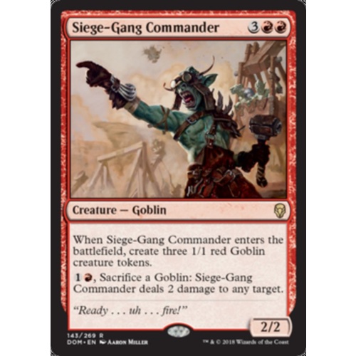 Siege-Gang Commander - DOM