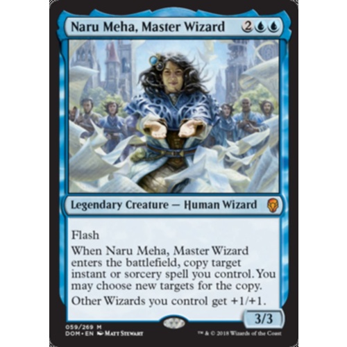 Naru Meha, Master Wizard FOIL - DOM