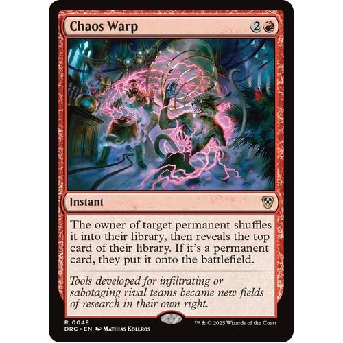 Chaos Warp- DRC