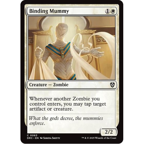 Binding Mummy- DRC