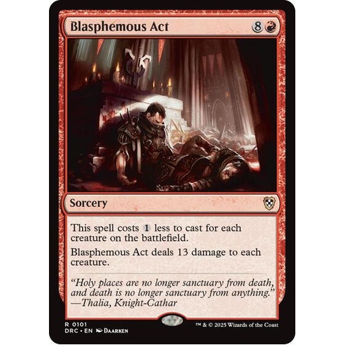 Blasphemous Act- DRC