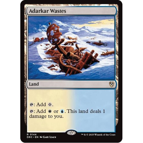 Adarkar Wastes- DRC