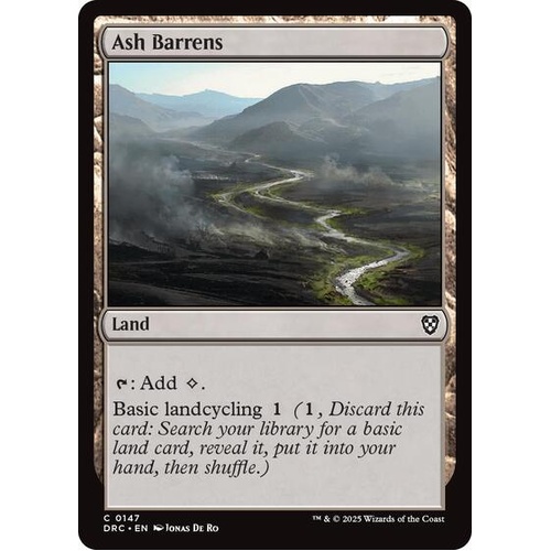 Ash Barrens- DRC