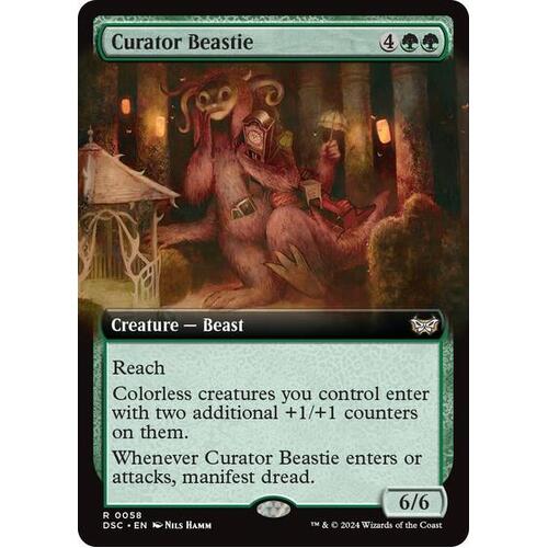 Curator Beastie (Extended Art) - DSC