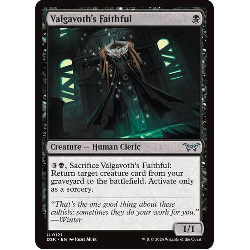 Valgavoth's Faithful FOIL - DSK