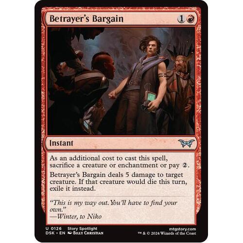 Betrayer's Bargain FOIL - DSK