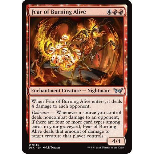 Fear of Burning Alive FOIL - DSK