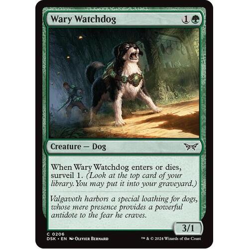 Wary Watchdog FOIL - DSK