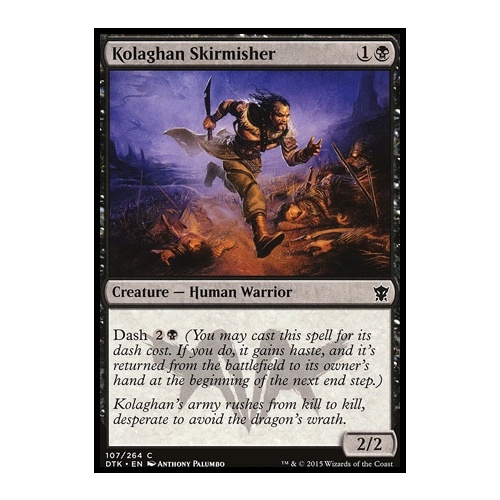 Kolaghan Skirmisher - DTK