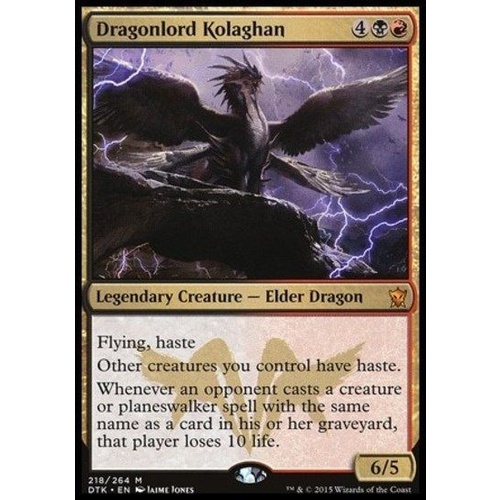 Dragonlord Kolaghan - DTK