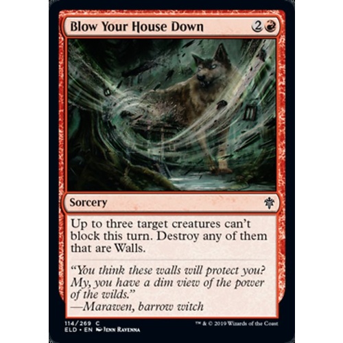 Blow Your House Down FOIL - ELD