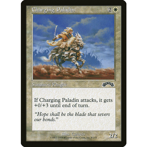 Charging Paladin - EXO