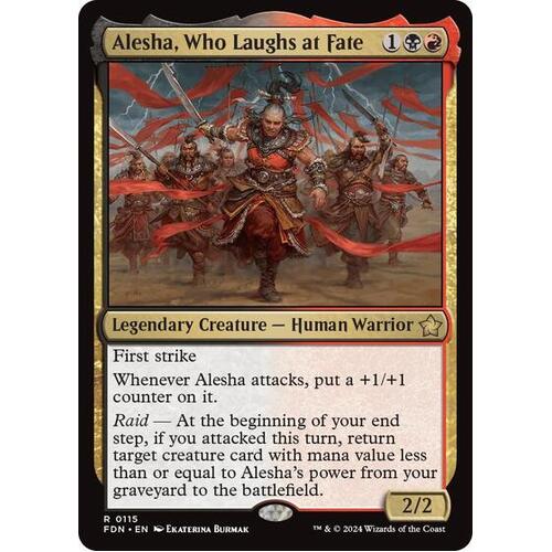 Alesha, Who Laughs at Fate - FDN