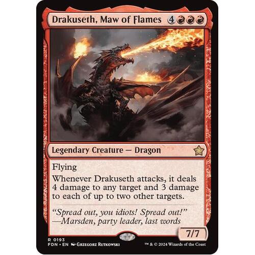 Drakuseth, Maw of Flames - FDN