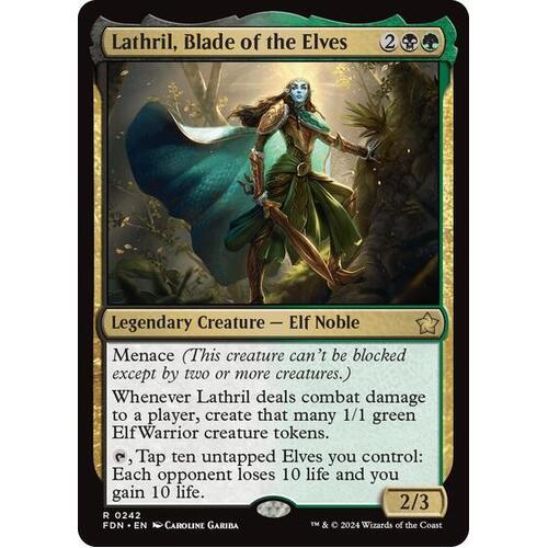 Lathril, Blade of the Elves - FDN