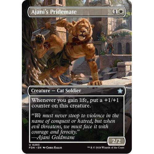 Ajani's Pridemate (Borderless) - FDN