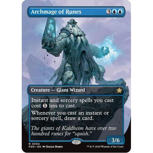 Archmage of Runes (Borderless) - FDN