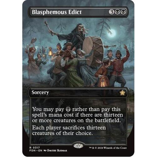 Blasphemous Edict (Borderless) - FDN