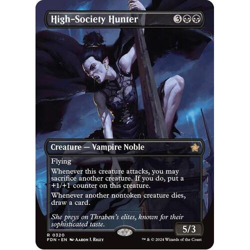 High-Society Hunter (Borderless) - FDN