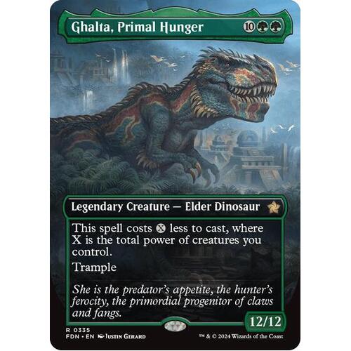 Ghalta, Primal Hunger (Borderless) - FDN