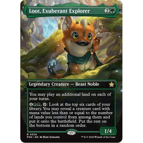 Loot, Exuberant Explorer (Borderless) - FDN