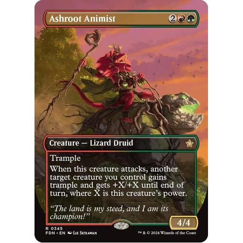 Ashroot Animist (Borderless) - FDN