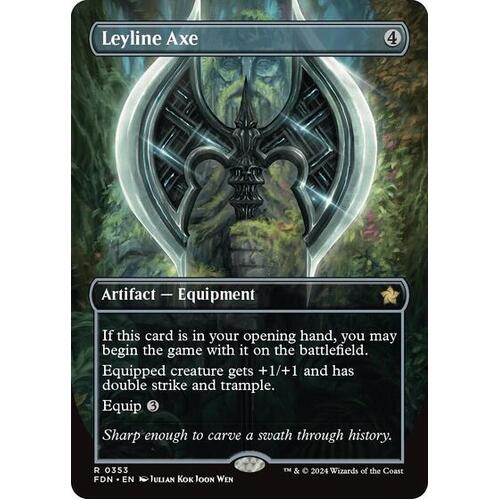 Leyline Axe (Borderless) - FDN