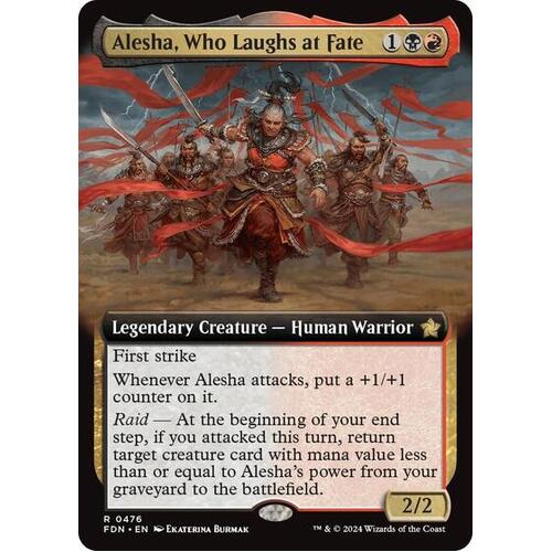 Alesha, Who Laughs at Fate (Extended Art) - FDN