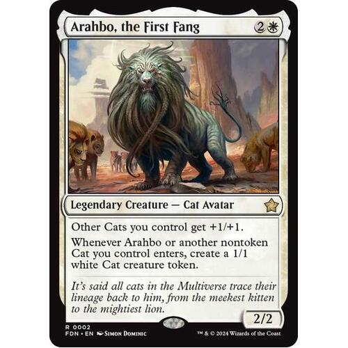 Arahbo, the First Fang FOIL - FDN