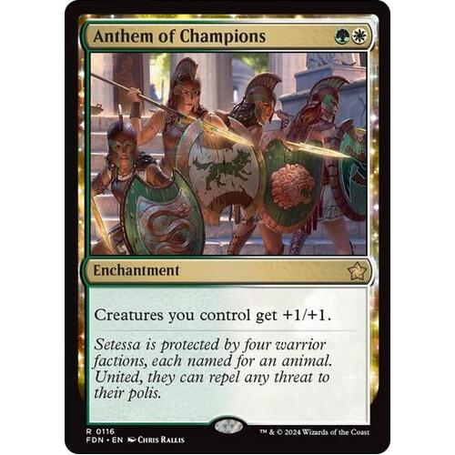 Anthem of Champions FOIL - FDN