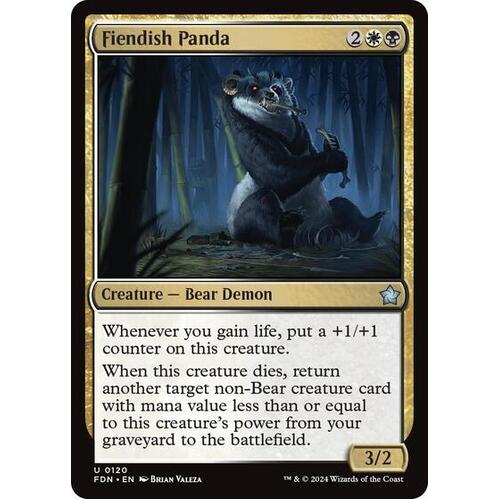 Fiendish Panda FOIL - FDN