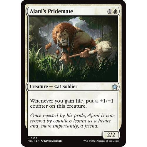 Ajani's Pridemate FOIL - FDN