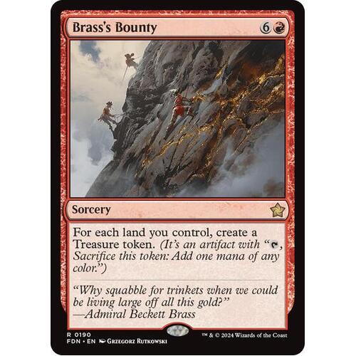 Brass's Bounty FOIL - FDN