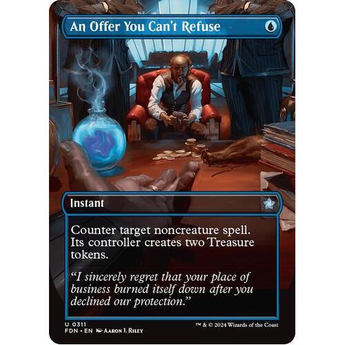 An Offer You Can't Refuse (Borderless) FOIL - FDN