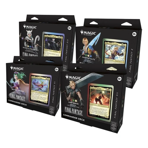 Magic Final Fantasy - Commander Deck - Full Set