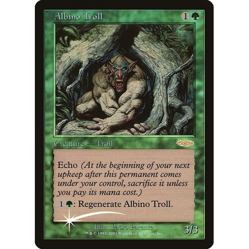 Albino Troll FOIL - FNM