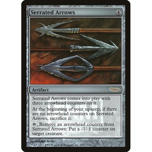 Serrated Arrows FOIL - FNM