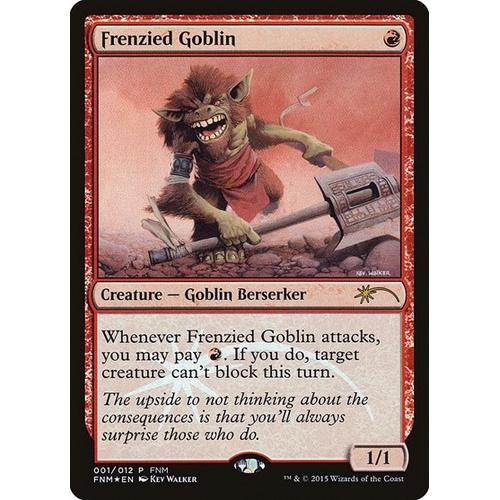 Frenzied Goblin FOIL - FNM