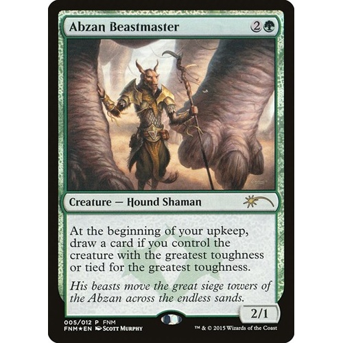 Abzan Beastmaster FOIL - FNM