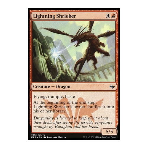 Lightning Shrieker - FRF