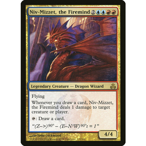 Niv-Mizzet, the Firemind - GPT