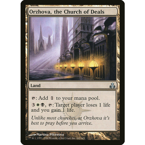 Orzhova, the Church of Deals - GPT