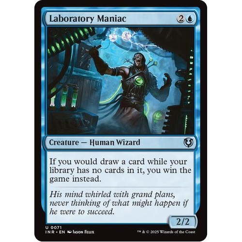 Laboratory Maniac - INR