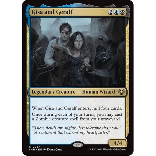 Gisa and Geralf - INR